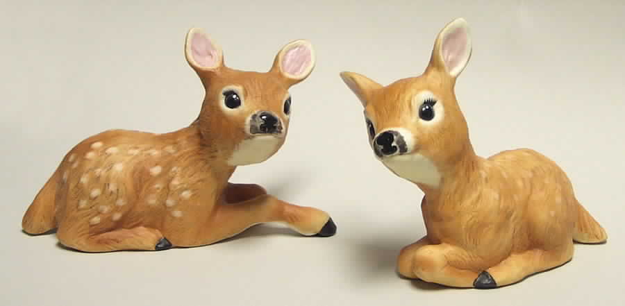Snuggle Babies Baby Fawns - No Box by Hamilton Collection-1