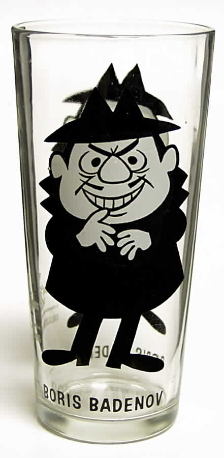 Rocky and Bullwinkle Boris Badenov-12 Oz - No Box by Holly Farms-1