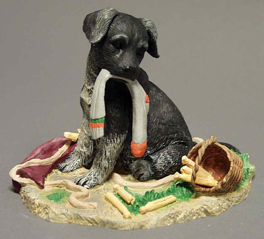 Puppy Playtime Hanging Out - Boxed by Hamilton Collection-1