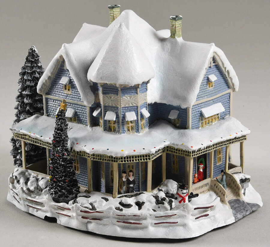 Thomas Kinkades Village Christmas Holiday Bed And Breakfast - No Box by Hawthorne Village-1