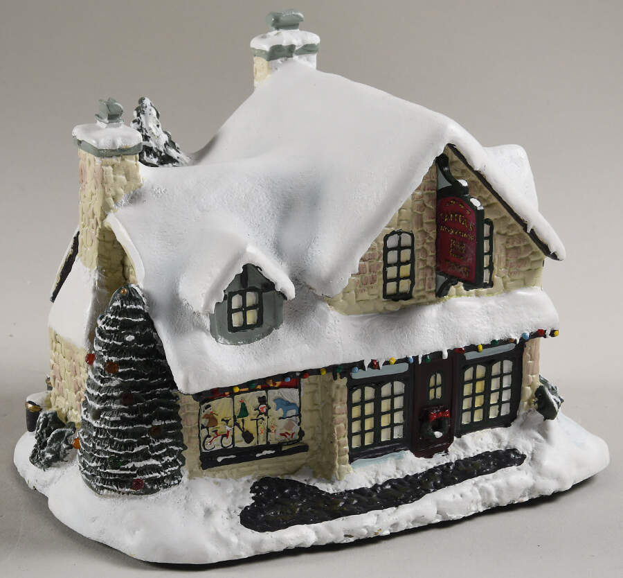 Thomas Kinkades Village Christmas Santa's Workshop Toys - No Box by Hawthorne Village-1