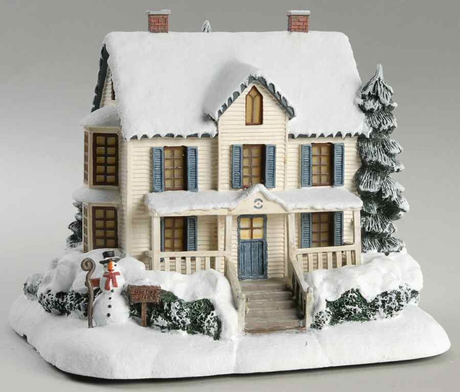 Thomas Kinkades Village Christmas Doctor's Office - No Box by Hawthorne Village-1