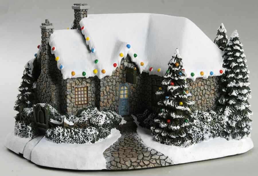Thomas Kinkades Village Christmas Village Antiques - No Box by Hawthorne Village-1