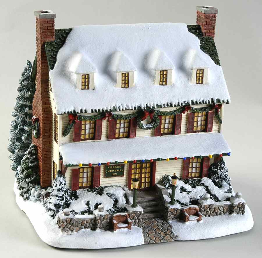Thomas Kinkades Village Christmas Village Christmas Inn - No Box by Hawthorne Village-1