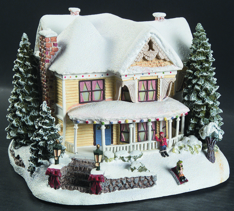 Thomas Kinkades Village Christmas Victorian Homestead - No Box by Hawthorne Village-1