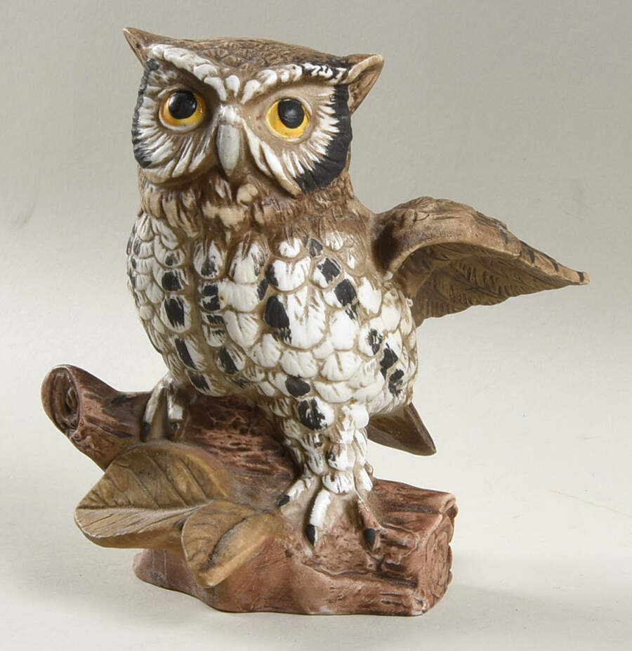 Homco Figurines Owl - Boxed by Homco-1