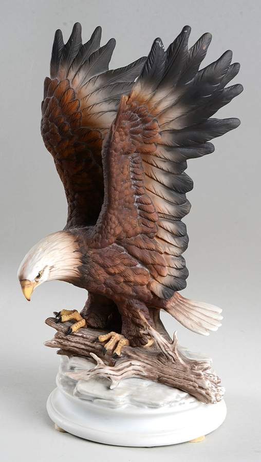 Homco Figurines Eagle Masterpiece Porcelain - No Box by Homco-1