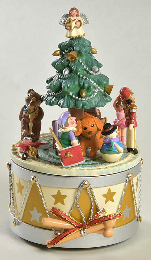 2005 Hallmark Christmas Ornaments Toyland Treasures-Windup - Boxed by Hallmark Gold Crown-1
