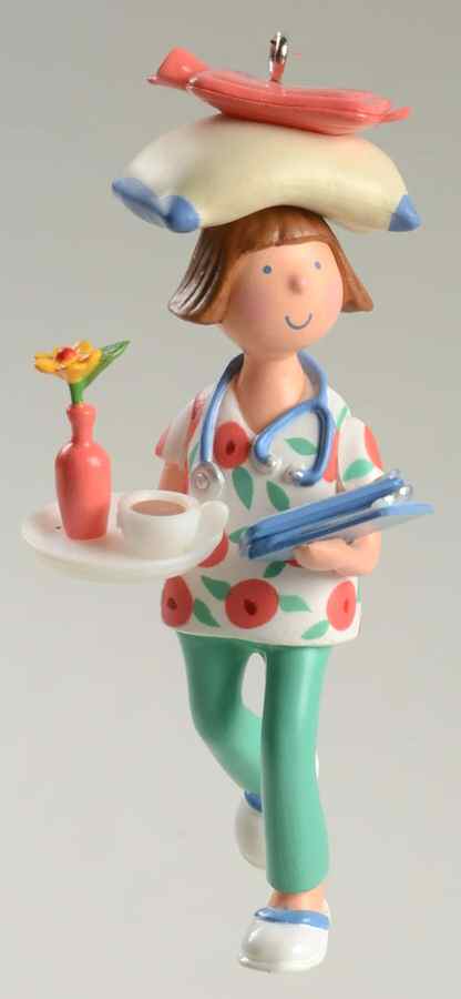 2005 Hallmark Christmas Ornaments The Joy Of Nursing - No Box 108 by Hallmark Gold Crown-1