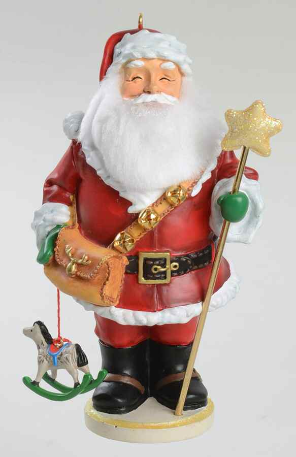 2005 Hallmark Christmas Ornaments Santa Nutcracker - No Box by Hallmark Gold Crown-1