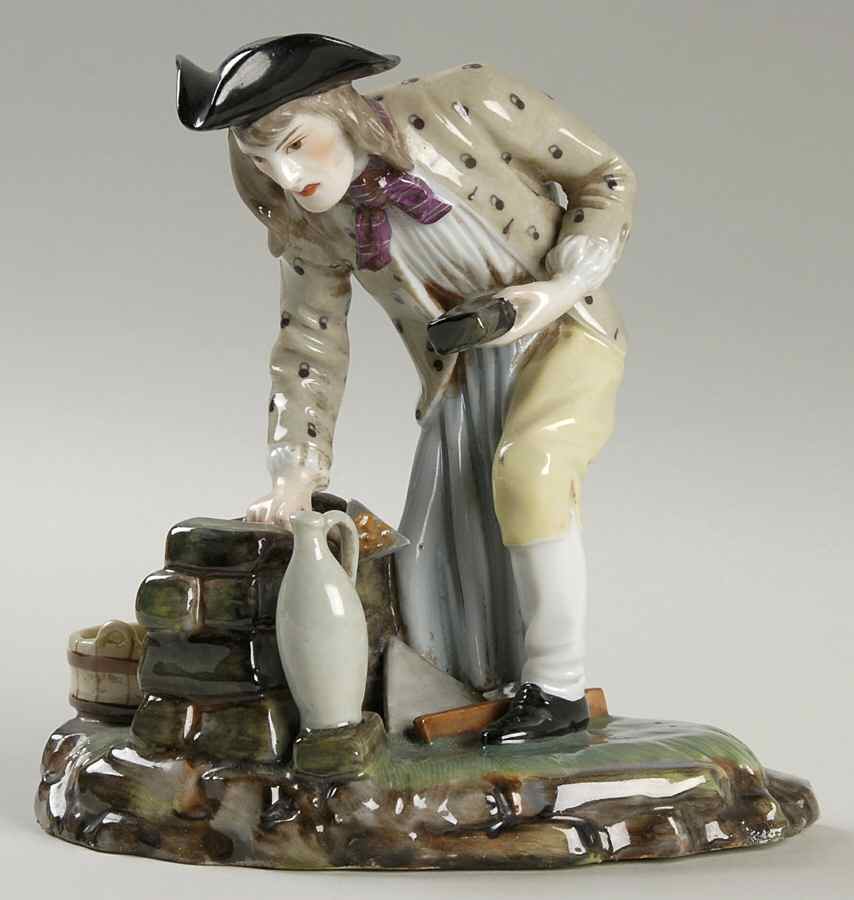 Hochst Figurine Mason Laying Brick - No Box by Hochst-1