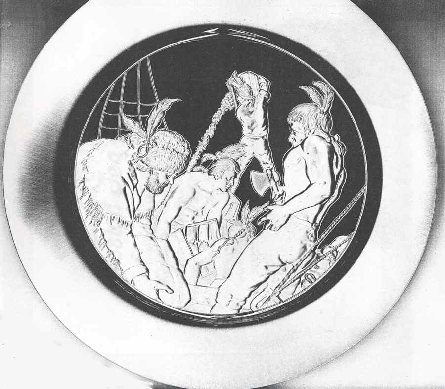 Cornerstones of Liberty Boston Tea Party - No Box by Hamilton Collection-1
