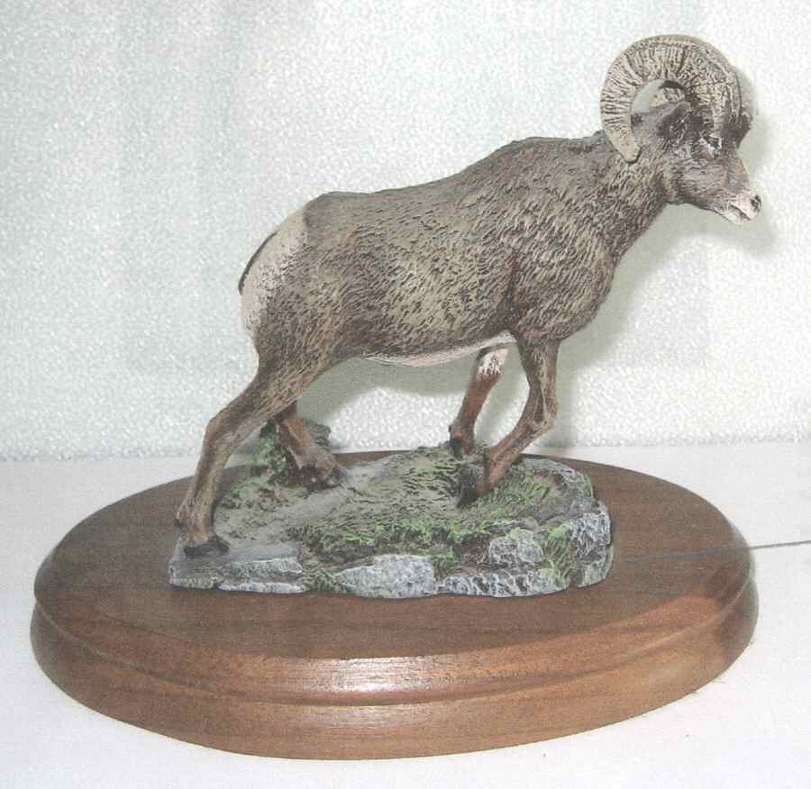 Great Animals of the American Wilderness Bighorn Sheep - No Box by Hamilton Collection-1
