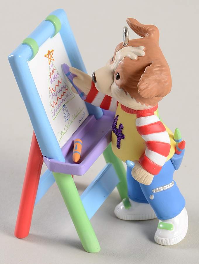 Child's Age Collection 2004-Childs 4th Christmas-Boy - With Box by Hallmark Gold Crown-1