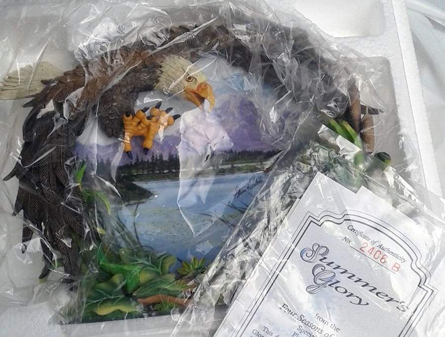 Four Seasons of the Eagle Summer's Glory - Boxed by Hamilton Collection-1