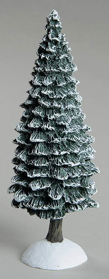 Christmas Village Accessories Snowy Pine-Tree - No Box by Hawthorne Village-1