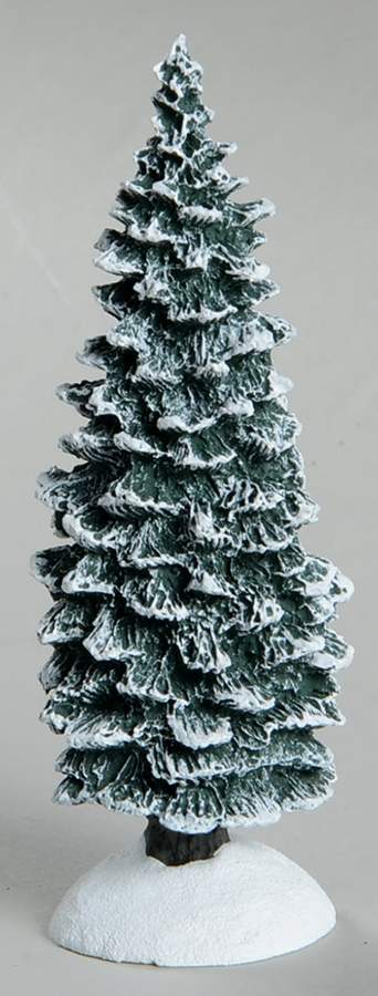 Christmas Village Accessories Snowy Pine-Tree - No Box by Hawthorne Village-1