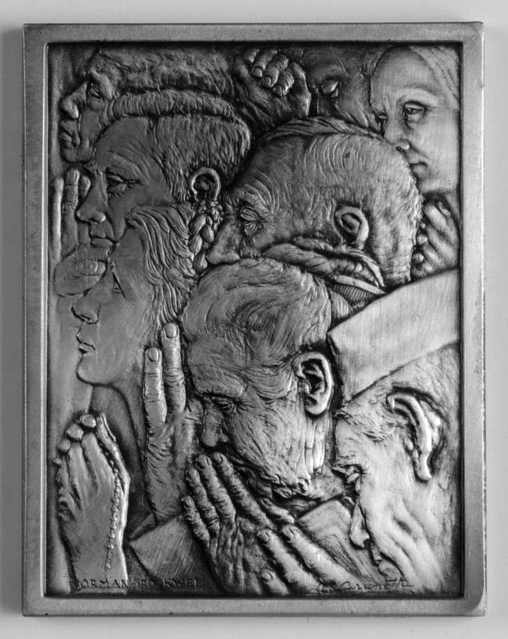 Four Freedoms Commemorative Ingots Freedom Of Worship - Boxed by Hamilton Collection-1
