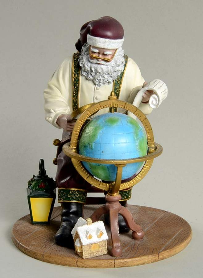 Saint Nicholas Collection St Nicholas Plans His Trip - No Box by Hamilton Collection-1