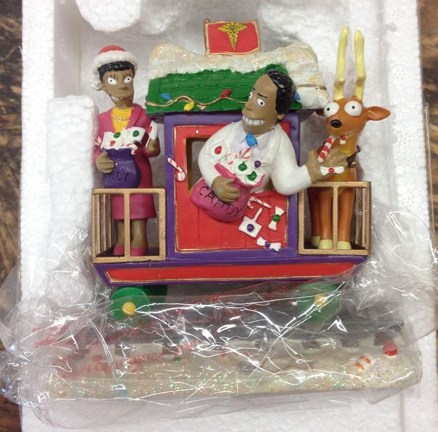 Simpsons Christmas Express Collection Spreading Holiday Cheer - No Box by Hamilton Collection-1