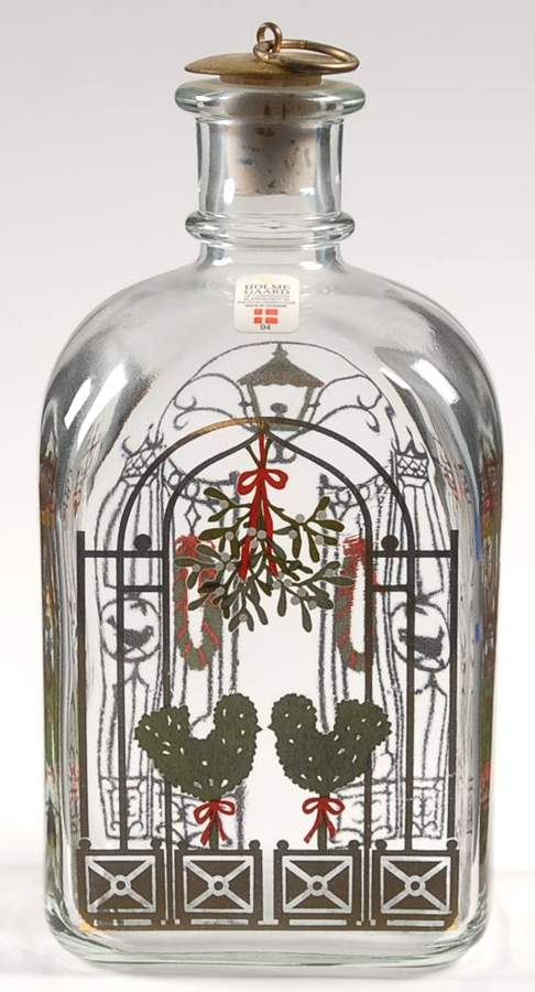 Christmas Decanters-Bottles 1994 Christmas Bottle - No Box by Holmegaard-1