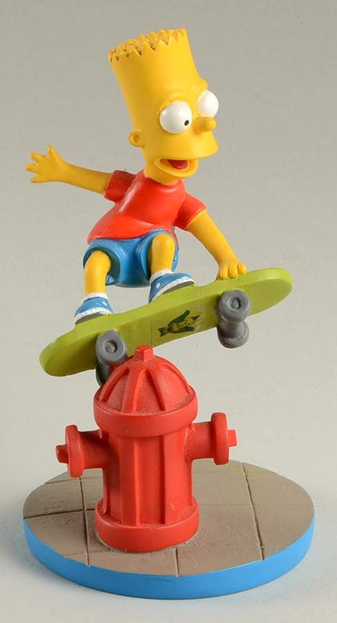 Simpson's Nuclear Family Gang Way Man!-Bart Simpson - No Box by Hamilton Collection-1