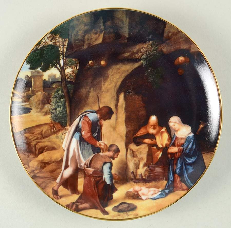Mother & Child Collection Adoration Of The Shepherds - With Box by Heritage House-1