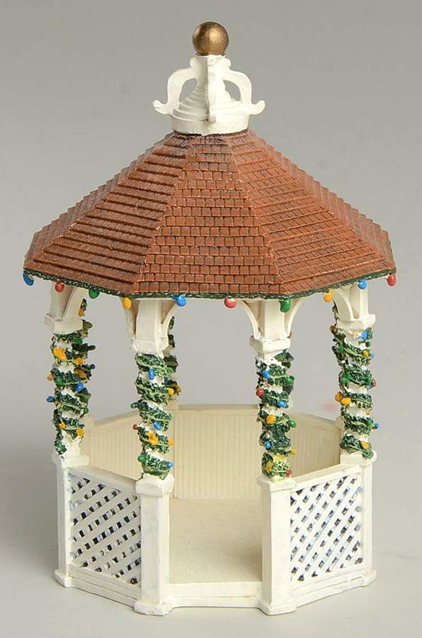 Christmas Village Accessories Gazebo - Boxed by Hawthorne Village-1