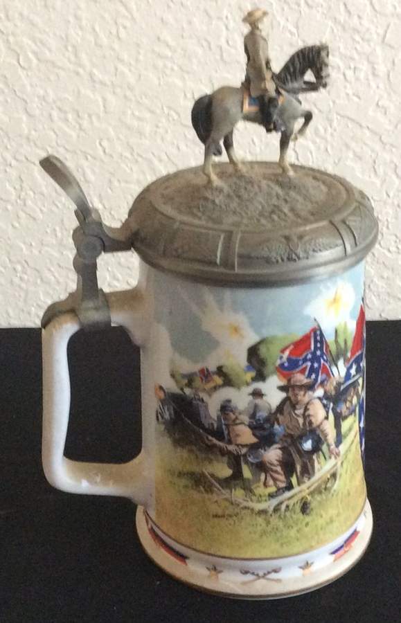 Civil War Tankards Ulysses S Grant - No Box by Hamilton Collection-1