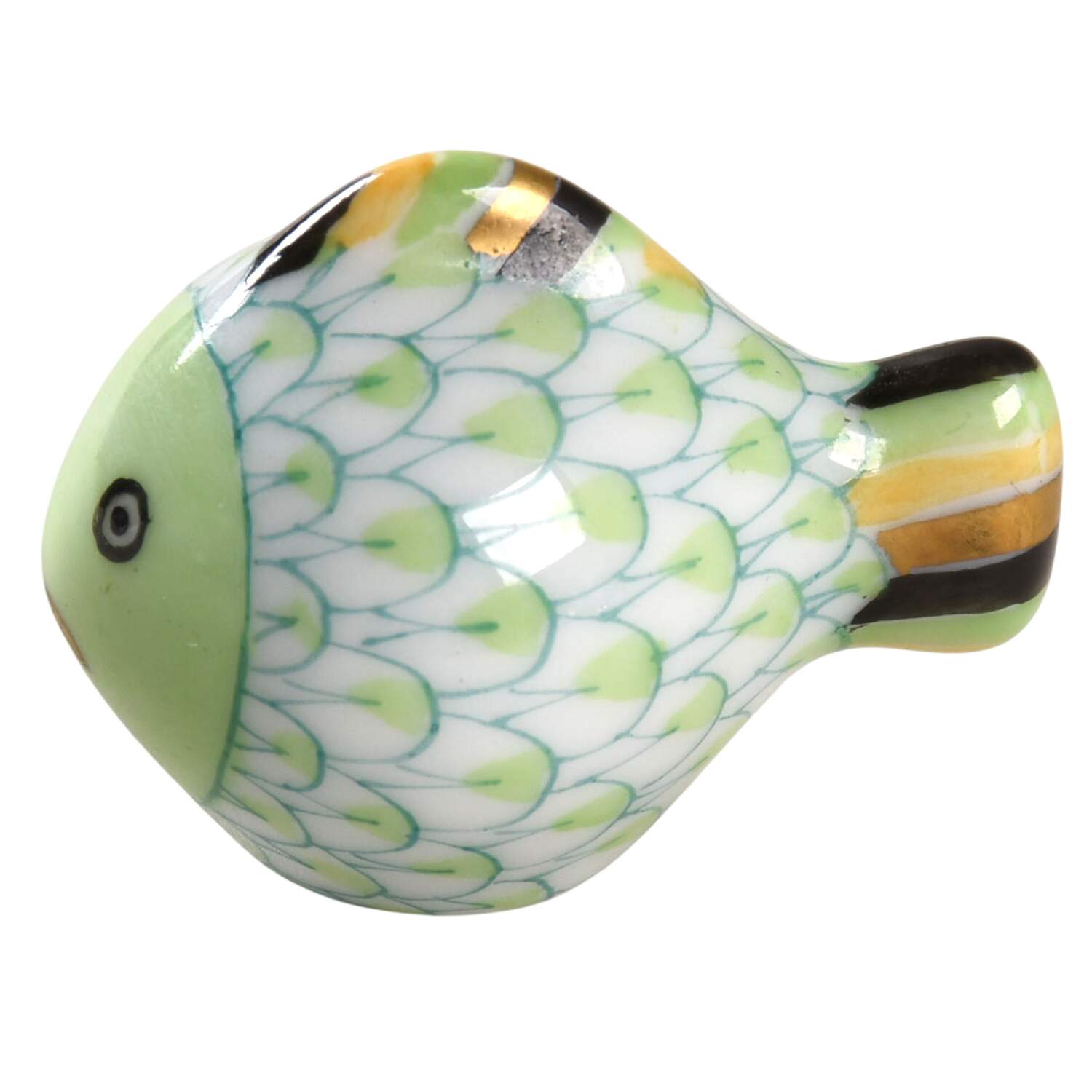 Fish Miniature Fish-Key Lime - No Box by Herend-1