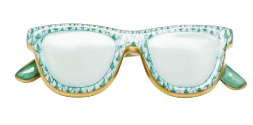 Manmade Objects Sunglasses-Green - No Box by Herend-1