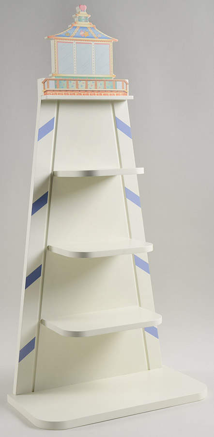 Lighthouse Collection Lighthouse Display - Display Rack Wood by Hamilton Collection-1