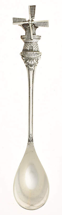 Silverplate Various Landmarks Windmill - No Box by Holland-1