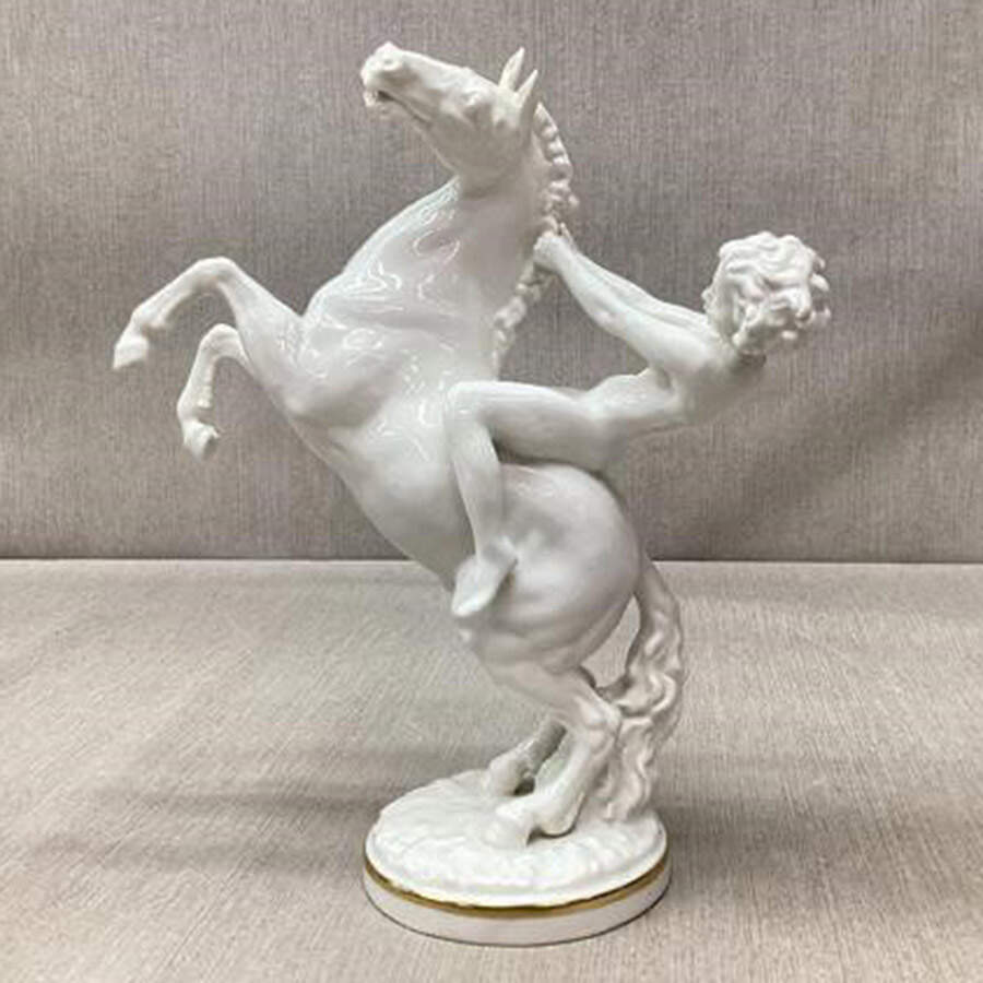 Nudes Young Girl On A Horse - With Box by Hutschenreuther-1