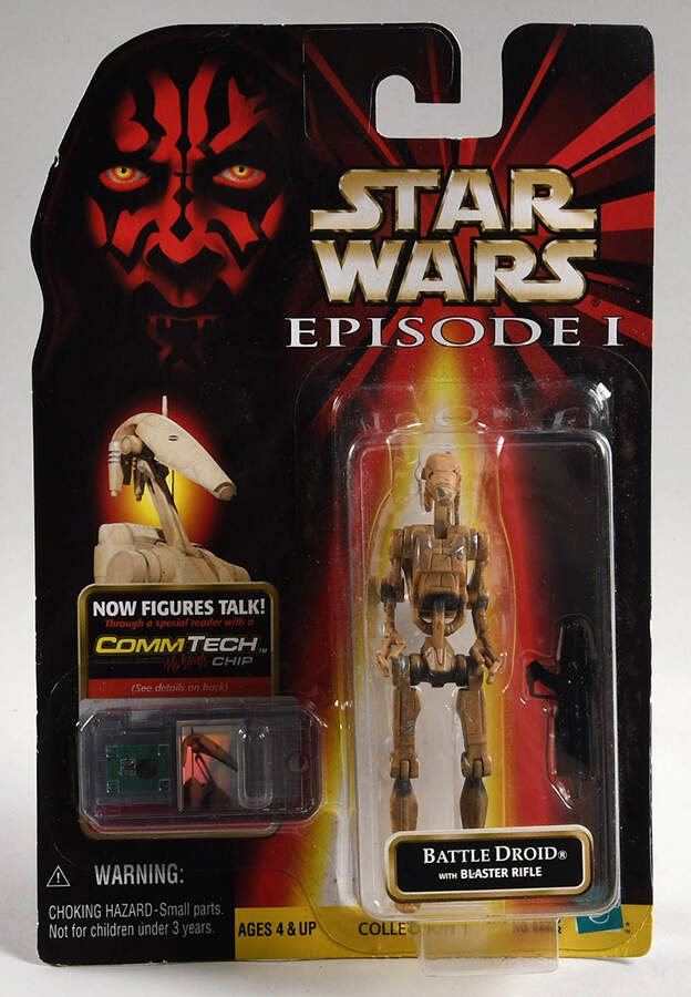 Star Wars:The Phantom Menace Battle Droid-Dirty - Boxed by Hasbro Toys-1