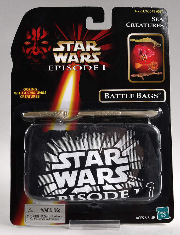 Star Wars:The Phantom Menace Sea Creatures Battle Bag - With Box by Hasbro Toys-1