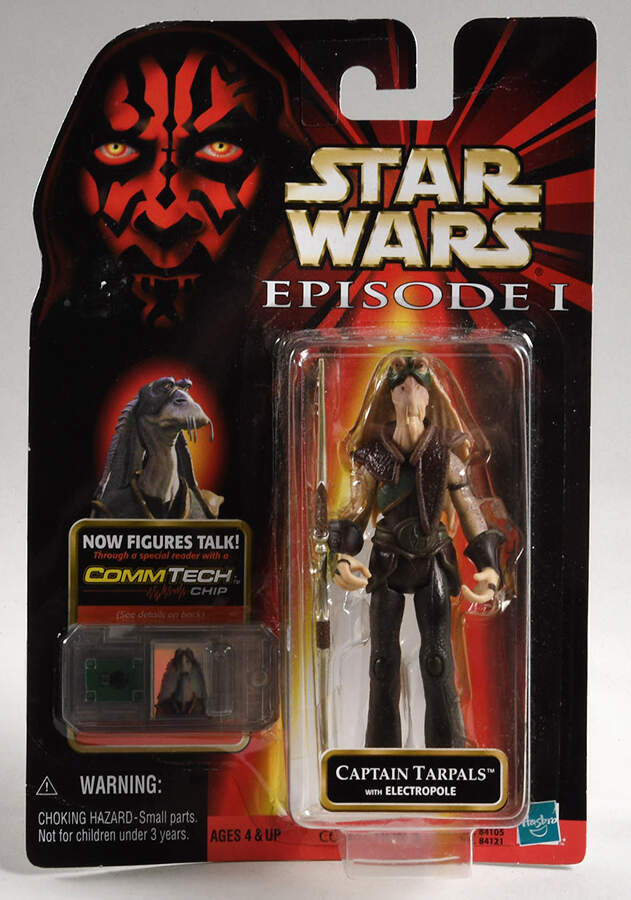 Star Wars:The Phantom Menace Captain Tarpals - Boxed by Hasbro Toys-1