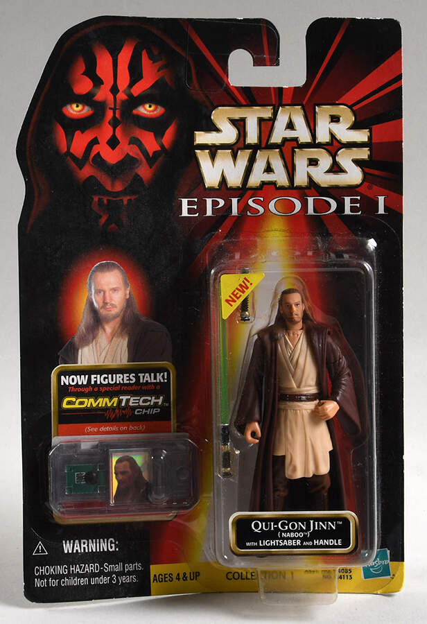 Star Wars:The Phantom Menace Qui-Gon Jinn (Naboo) - Boxed by Hasbro Toys-1