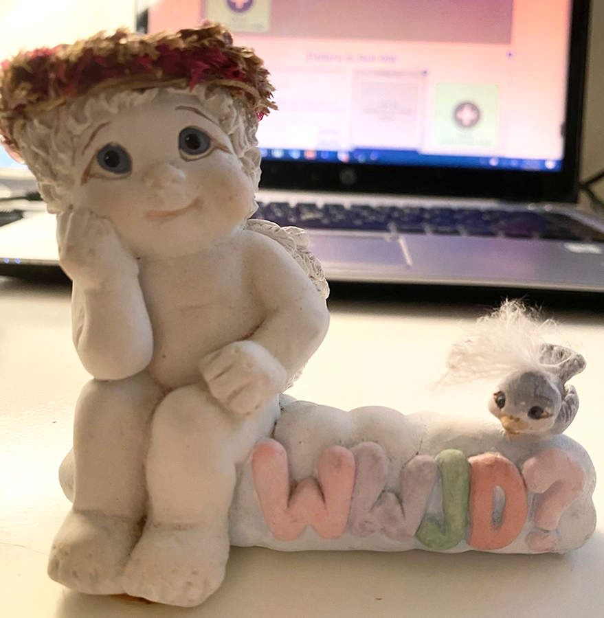 Dreamsicles-Cherub What Would Jesus Do? - No Box by Cast Art-1