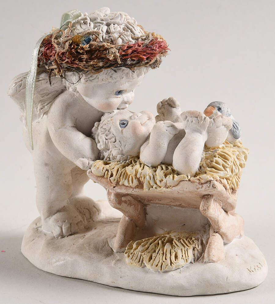 Dreamsicles-Cherub Born This Day  - Boxed by Cast Art-1