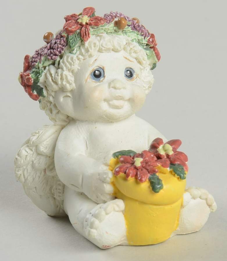 Dreamsicles-Cherub Poinsetta - No Box by Cast Art-1