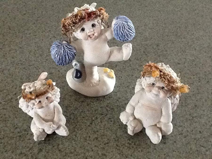 Dreamsicles-Cherub Golden Bundle Of Joy - Boxed by Cast Art-1