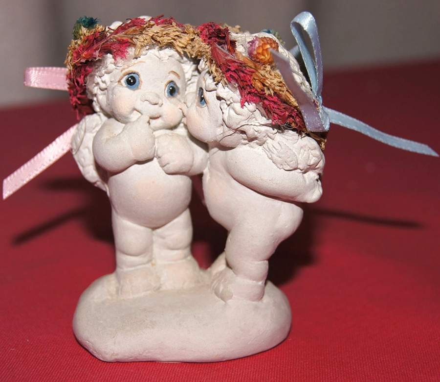 Dreamsicles-Cherub Stolen Kiss - Boxed by Cast Art-1