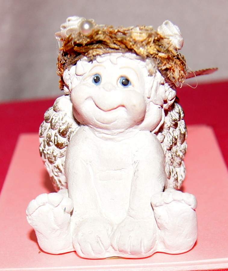 Dreamsicles-Cherub Golden Littlest Angel - No Box by Cast Art-1