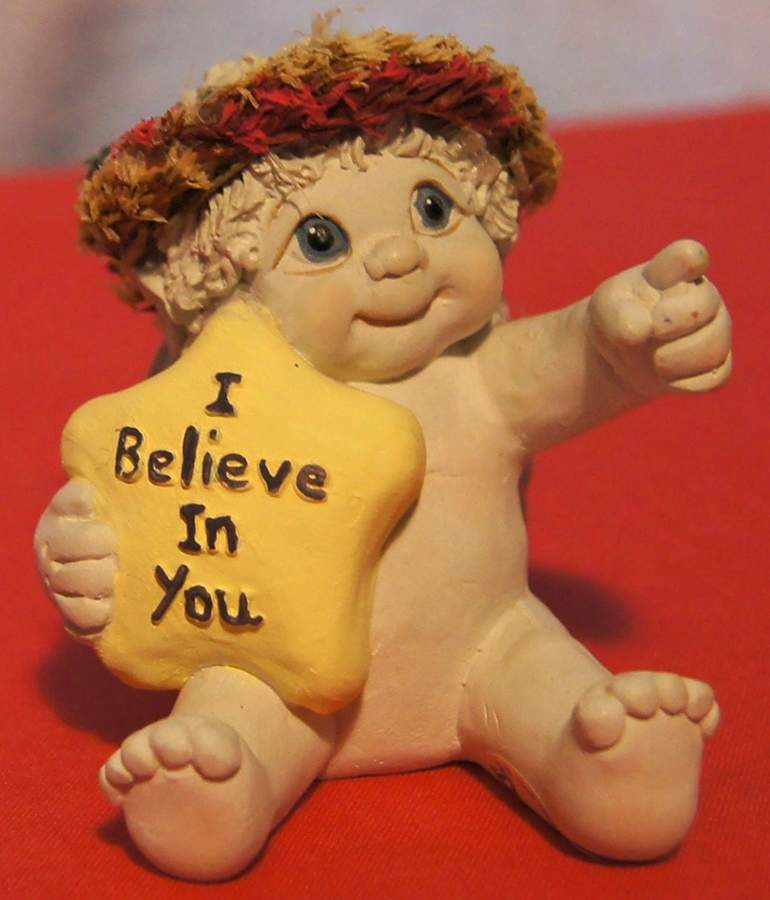 Dreamsicles-Cherub I Believe In You - With Box by Cast Art-1