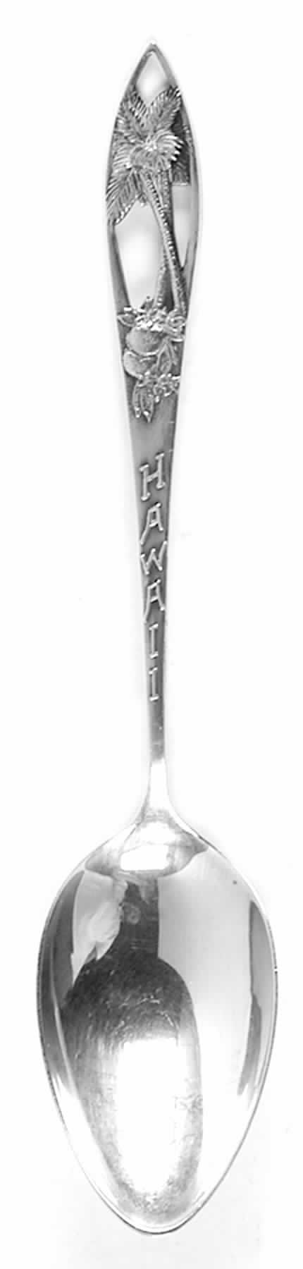 Hawaii Souvenir Spoons Coconut Palm-Hawaii - No Box by Robbins-1