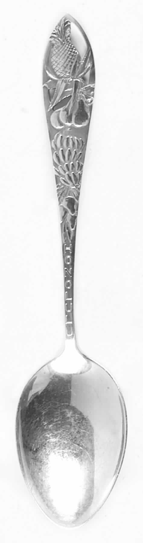 Hawaii Souvenir Spoons Hawaiian Fruit-Honolulu - No Box by Robbins-1