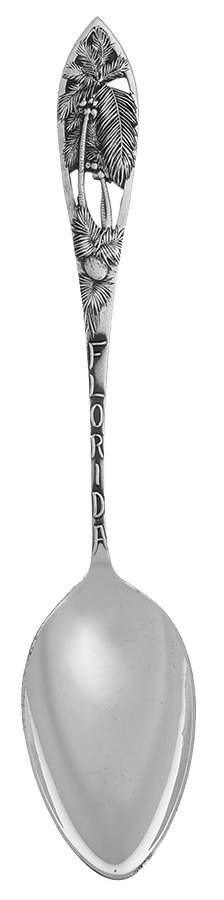 Robbins Silver Christmas Spoon Florida - No Box by Robbins-1