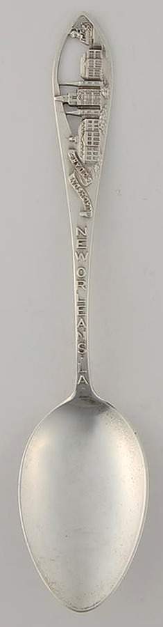 Robbins Silver Christmas Spoon New Orleans, Louisianna - No Box by Robbins-1