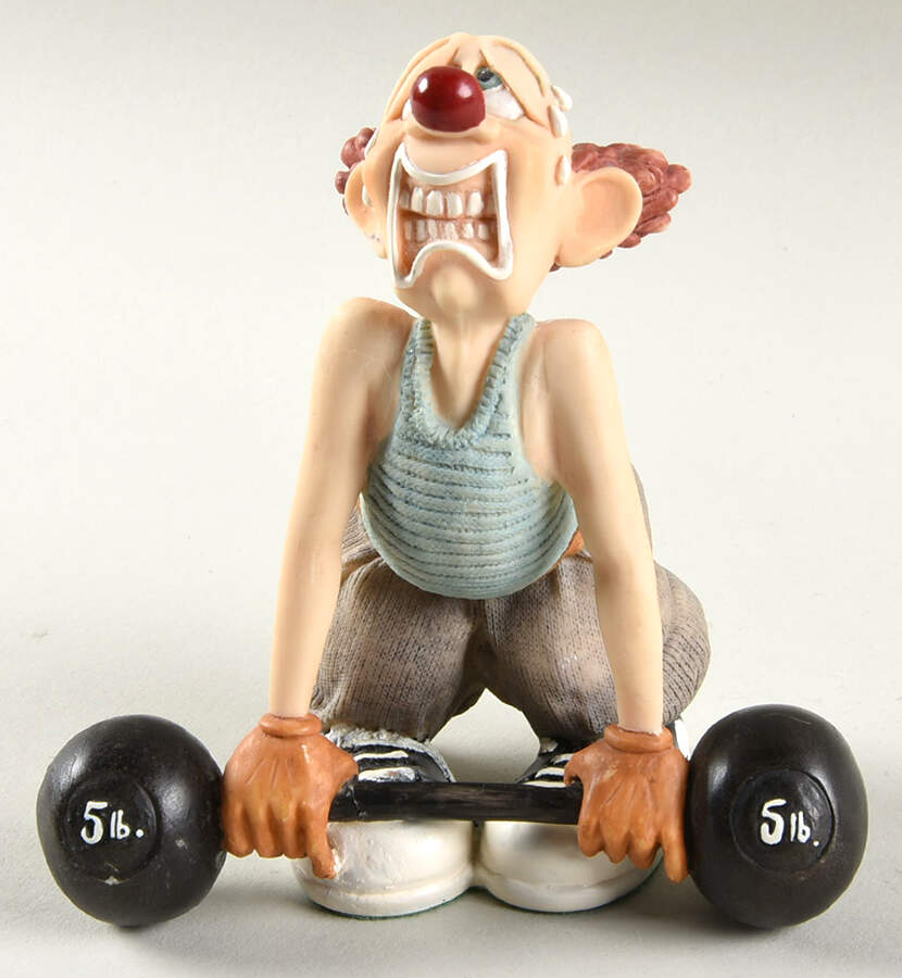 Slapstix No Strain, No Gain - No Box by Cast Art-1